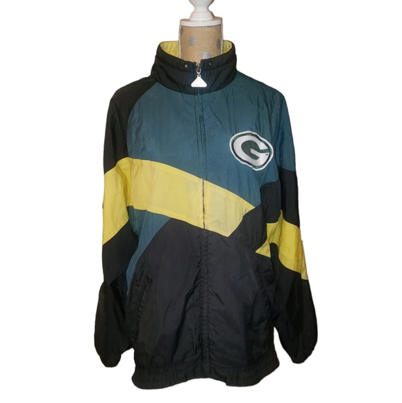 90s vintage Green Bay Packers apex one windbreaker large - Picture 1 of 7